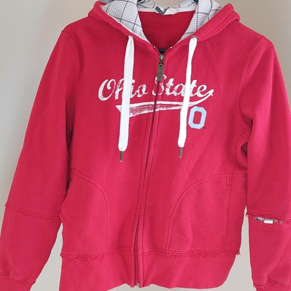 Ohio State Zip Up Hoodie